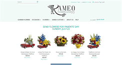 Desktop Screenshot of kameoflowershop.com